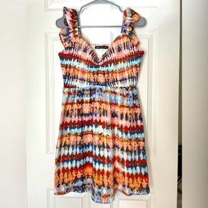women Crystal doll dress, Multi color, Large, stretchable top